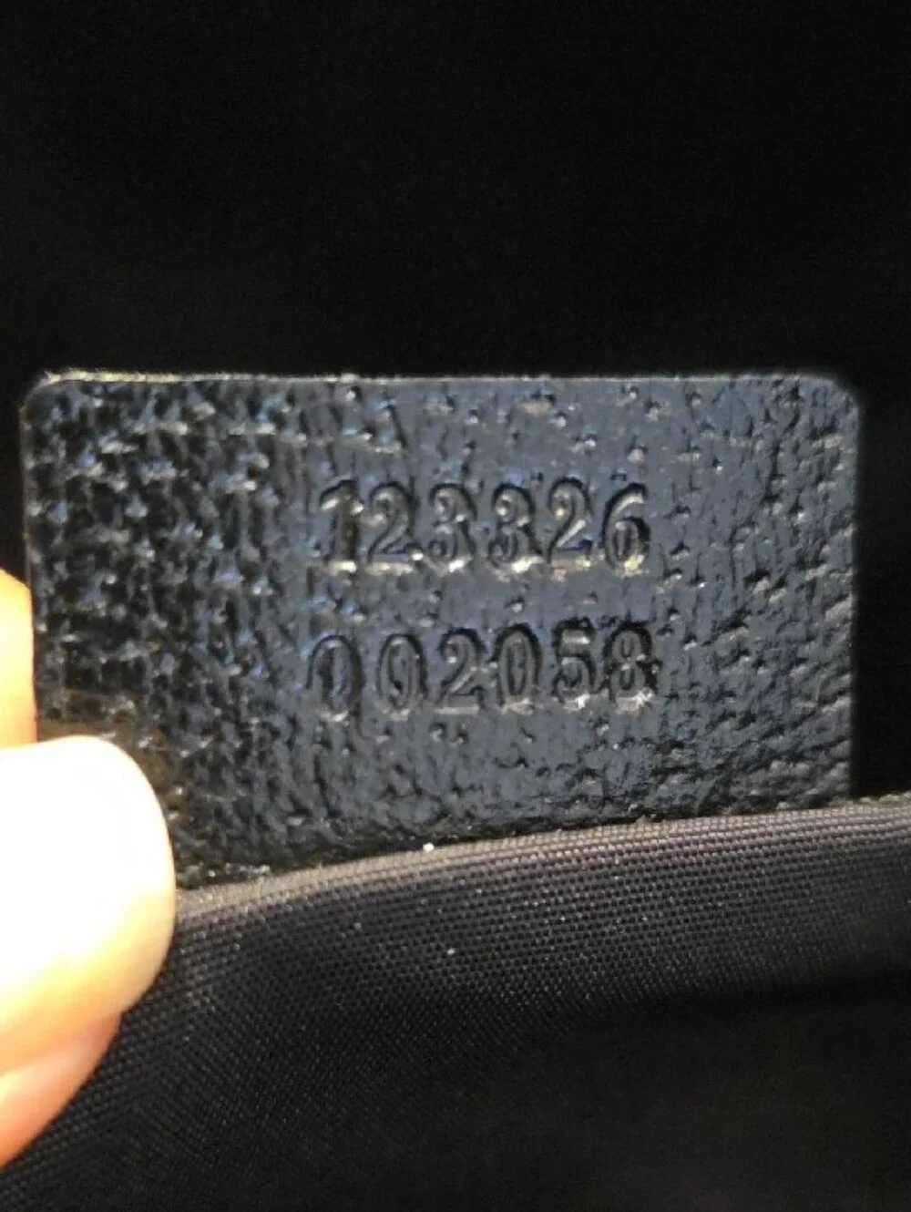 Gucci Black Monogram Diaper Messenger Crossbody Bag